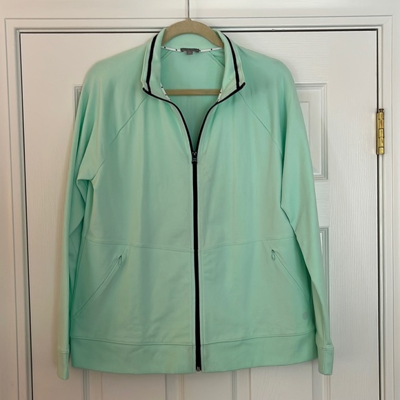 T by Talbots Zip-front Active Jacket - Picture 1 of 4